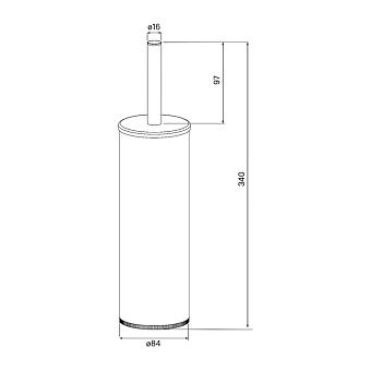 Ёршик IDDIS Optima Home BRU01CCi47 хром