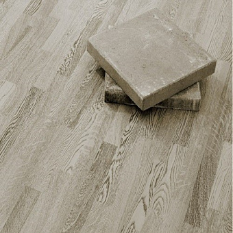 Паркетная доска KARELIA Urban Soul дуб CONCRETE GREY 3S 30111781A7905111 2266х188х14мм 3,41кв.м 3-полосная