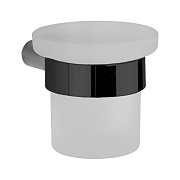 Стакан в ванную Cisal System SY09050040 чёрный (матовый)