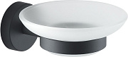 Мыльница Gedy Eros 2311(14) чёрный матовый
