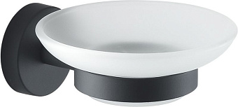 Мыльница Gedy Eros 2311(14) чёрный матовый