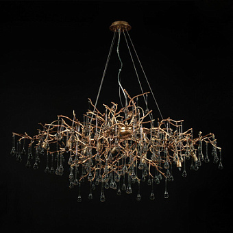 Люстра подвесная Loft It Bijout 10067/1250 GB 60Вт 12 лампочек G9