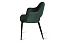 Кухонный стул AERO 54х54х80см велюр/сталь Dark Green