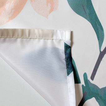 Шторка для ванной WASSERKRAFT Rossel 180х180см зелёный