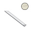 Бордюр Atlas Concord Италия Marvel LD5B Bianco Fantastico Corner 1,4х50см 0,042кв.м.