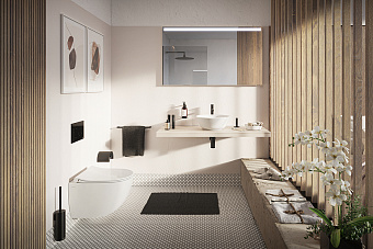 Столешница VITRA Stand 66659 МДФ 48х120см светлый дуб