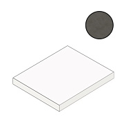 Плитка для ступеней Atlas Concord Италия Boost Natural A7I1 Coal Scalino Angolare 33х33см 0,109кв.м.