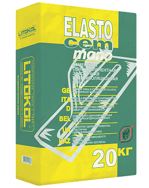 Гидроизоляция LITOKOL ELASTOCEM MONO 20кг