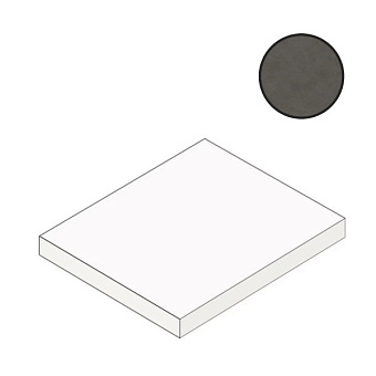 Плитка для ступеней Atlas Concord Италия Boost Natural A7I1 Coal Scalino Angolare 33х33см 0,109кв.м.