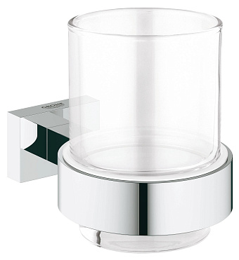 Стакан в ванную GROHE Essentials Cube 40755001 хром