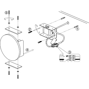 Светильник настенный Maytoni Parma C123-WL-02-3W-W 6,1Вт LED