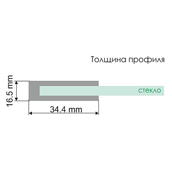Стеклянная шторка на ванну WASSERKRAFT Leine 35P01-80WHITE Fixed 140х80см