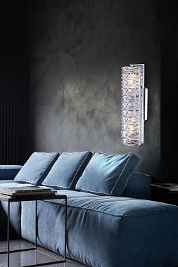 Бра Lucia Tucci RUMBA W1053.2 chrome 80Вт E14