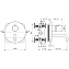 Смеситель для раковины IDEAL STANDARD CERAPLUS A6147AA хром