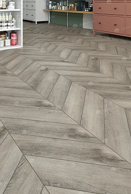Виниловый ламинат Alpine Floor Дуб Исида Chevron ECO 18-8 600х127х5мм 43 класс 1,68кв.м