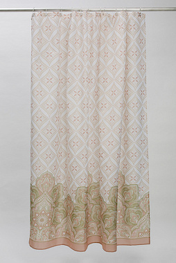 Шторка для ванной IDDIS Décor D08P218i11 180х180см бежевый
