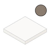 Плитка для ступеней Atlas Concord Италия Prism A4YY Suede Scalino Angolare 33х33см 0,109кв.м. неполированная