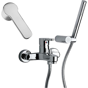 Смеситель для ванны Paini Arena 92CR105FTKM хром