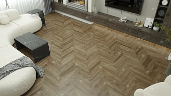 Виниловый ламинат Alpine Floor Макадамия Chevron ECO 18-5 600х127х5мм 43 класс 1,68кв.м