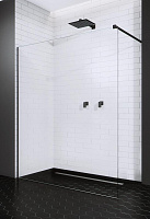 Душ перегородка MODO II NEW 150*200см 389154-54-01 чёрный/прозрачное RADAWAY