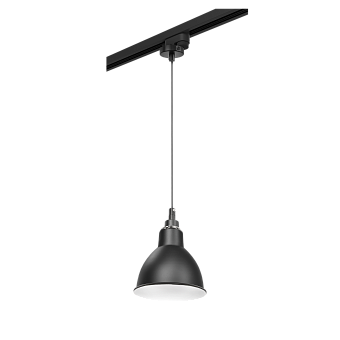 Трековый светильник Lightstar Loft L1T765017 40Вт E14 чёрный для однофазного трека