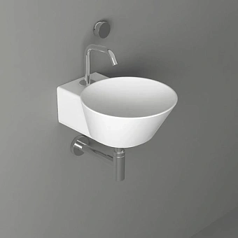 Раковина подвесная SIMAS Wave WA05 bi*1 33,5х43см