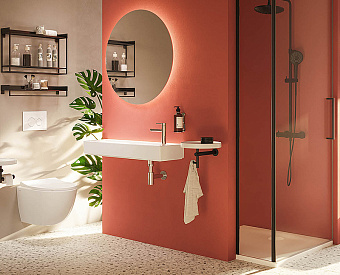Душевая система VITRA Aquaheat A4720536EXP чёрный