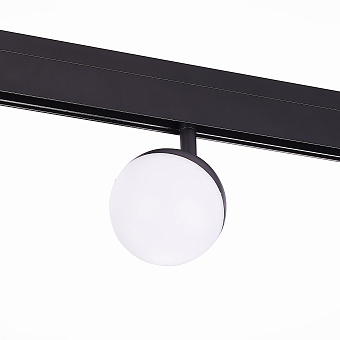 Магнитный трековый светильник ST Luce PIBOLE ST358.446.07 7Вт LED чёрный
