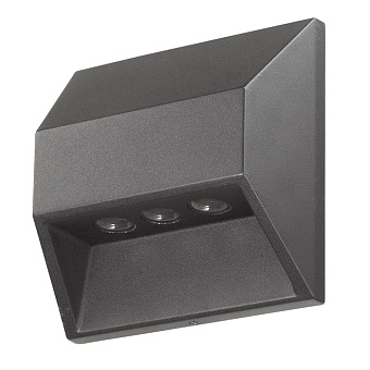 Светильник фасадный Novotech STREET 357226 3Вт IP54 LED чёрный