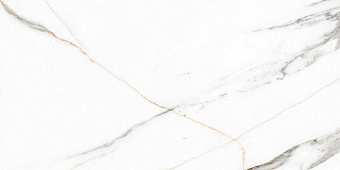 Полированный керамогранит Global Tile Angel Statuario_GT GT120605503PR белый 60х120см 1,44кв.м.