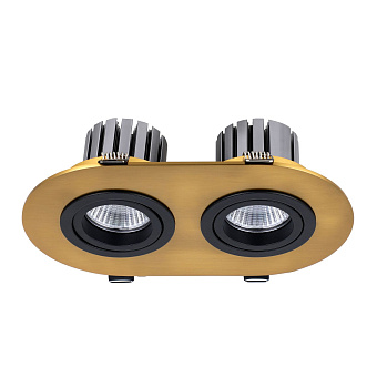 Светильник точечный встраиваемый Favourite Retro 2789-2C 14Вт LED