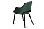 Кухонный стул AERO 54х54х80см велюр/сталь Dark Green