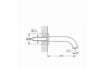 Излив GROHE 13139DA3