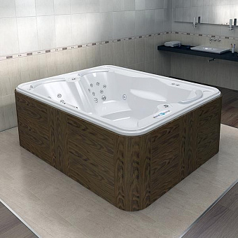 Мини бассейн СПА RADOMIR DeLuxe 1-30-0-0-0-053П 214х168х60см 0,7куб.м