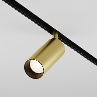 Магнитный трековый светильник Maytoni Focus LED TR032-2-12W4K-S-MG 12Вт LED матовое золото