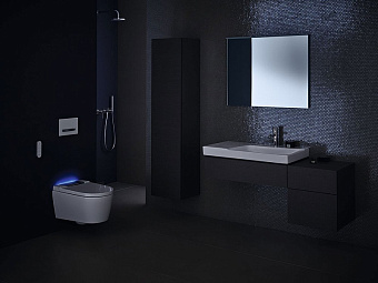 Унитаз с функцией биде GEBERIT AquaClean 146.224.21.1 с микролифтом
