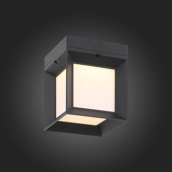 Светильник фасадный ST Luce CUBISTA SL077.401.01 9Вт IP20 LED чёрный