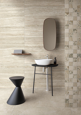 Матовый керамогранит VITRA CityStone K951841R0001VTE0 Травертин Клауд 60х60см 1,44кв.м.