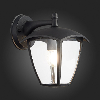 Светильник фасадный ST Luce SIVINO SL081.411.01 40Вт IP44 E27 чёрный