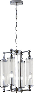 Люстра подвесная CRYSTAL LUX TOMAS TOMAS SP4 CHROME 240Вт 4 лампочек E14