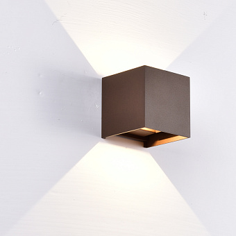 Светильник фасадный Mantra DAVOS 8602 12Вт IP54 LED коричневый