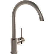 Смеситель для кухни VITRA Minimax S A4209134EXP поворотный излив никель