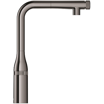 Смеситель для кухни GROHE Essence 31615A00 традиционный излив тёмный графит глянец