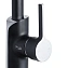 Смеситель для кухни Maxonor PL4093-7 поворотный излив чёрный