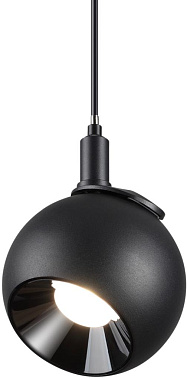 Трековый светильник Novotech SMAL 359264 12Вт LED чёрный для низковольтного трека