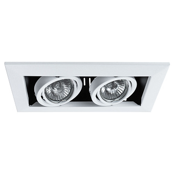 Светильник точечный встраиваемый Arte Lamp CARDANI PICCOLO A5941PL-2WH 50Вт GU10