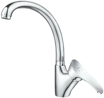 Смеситель для кухни Maxonor MN4101 поворотный излив хром