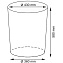 Корзина для белья WASSERKRAFT MAIN WB-410-L плетёная 80л
