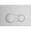 Панель смыва VITRA Sirius 740-0485 хром