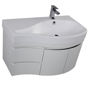 Тумба с раковиной AQUANET Сопрано 213000 54х95х56см